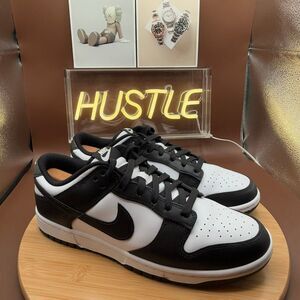 Nike Dunk Low Retro “Panda” White/Black Men’s Sz 10